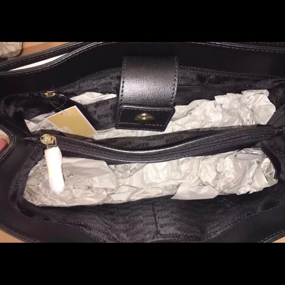 🌷MICHAEL KORS Large Black Ellis Chain Tote Set - Picture 8 of 8